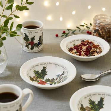 The Holly and The Ivy Oatmeal/Soup Bowl (Single)